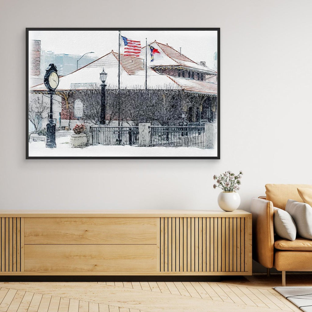 Travel | High Point Train Depot NC USA