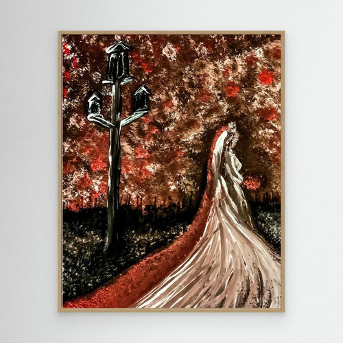 Authentic | Tyler Hilton - "Wandering Bride" (2016) - Acrylic on Canvas
