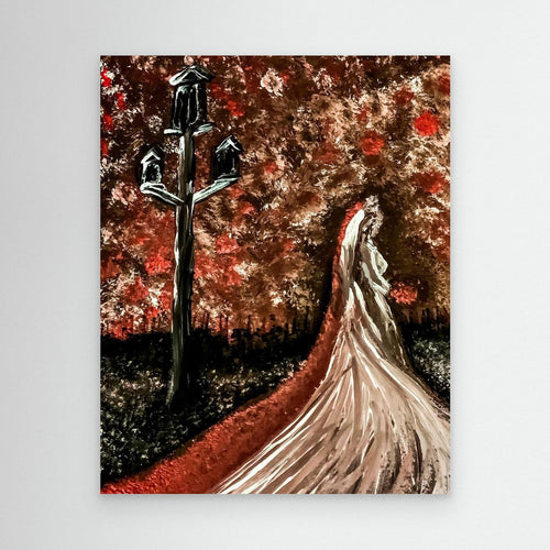 Authentic | Tyler Hilton - "Wandering Bride" (2016) - Acrylic on Canvas