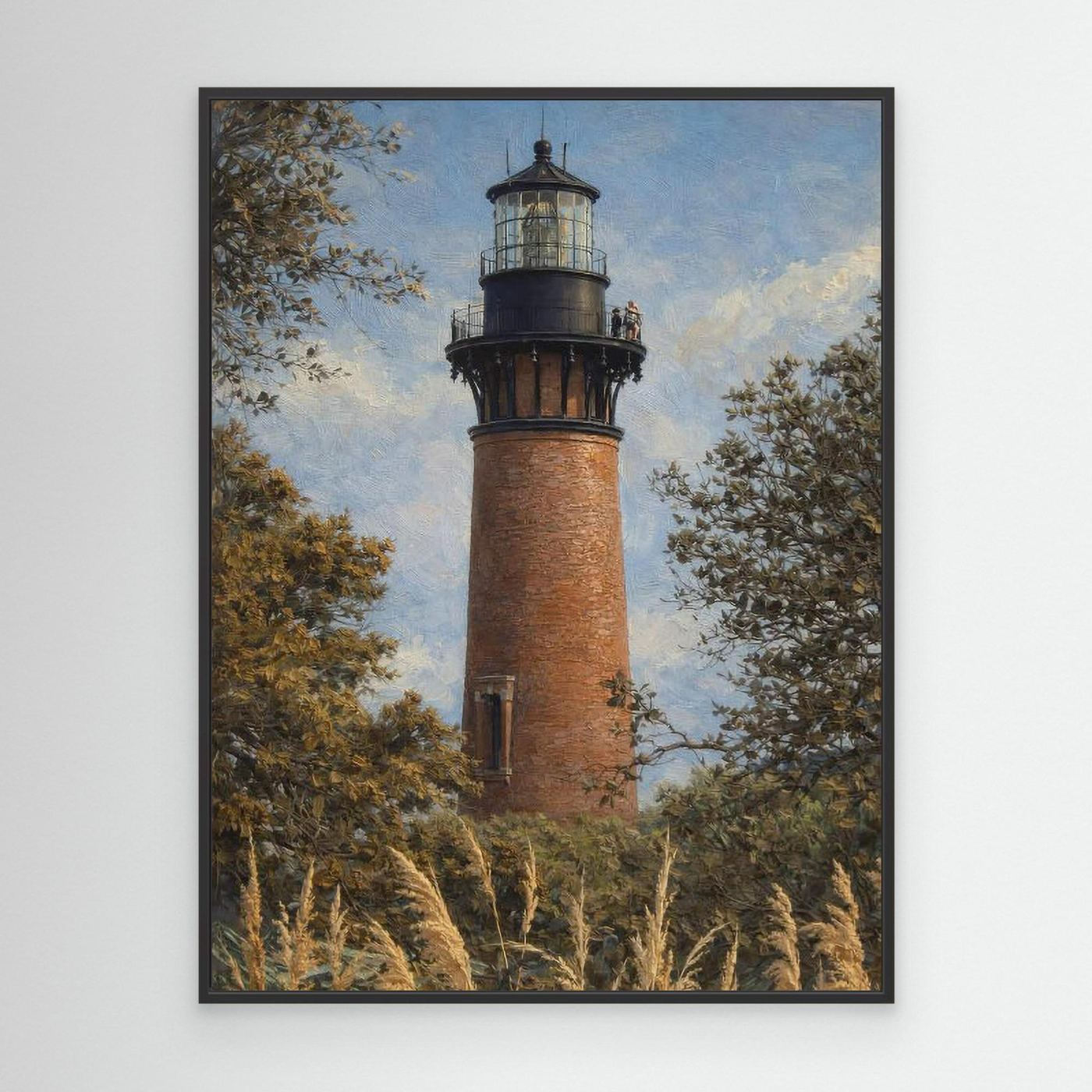 Currituck Beach Lighthouse NC USA - Canvas Print