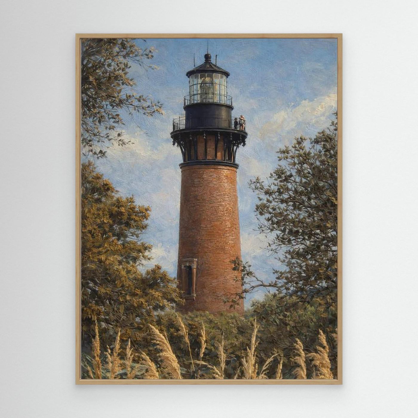Currituck Beach Lighthouse NC USA - Canvas Print