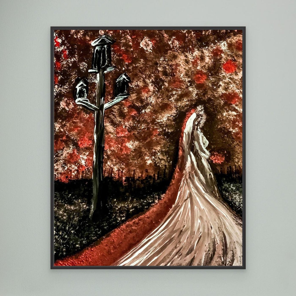 Authentic | Tyler Hilton - "Wandering Bride" (2016) - Acrylic on Canvas