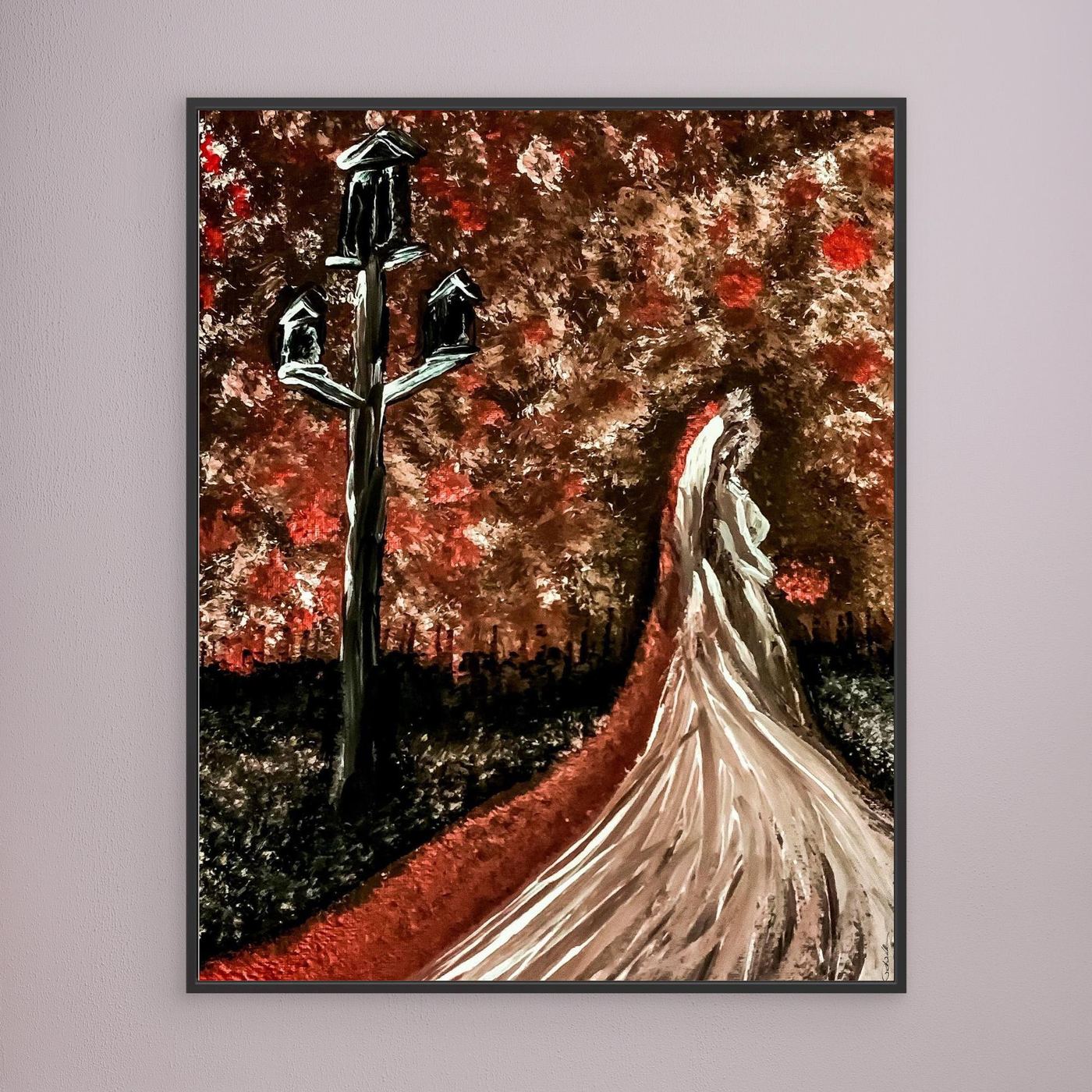 Authentic | Tyler Hilton - "Wandering Bride" (2016) - Acrylic on Canvas