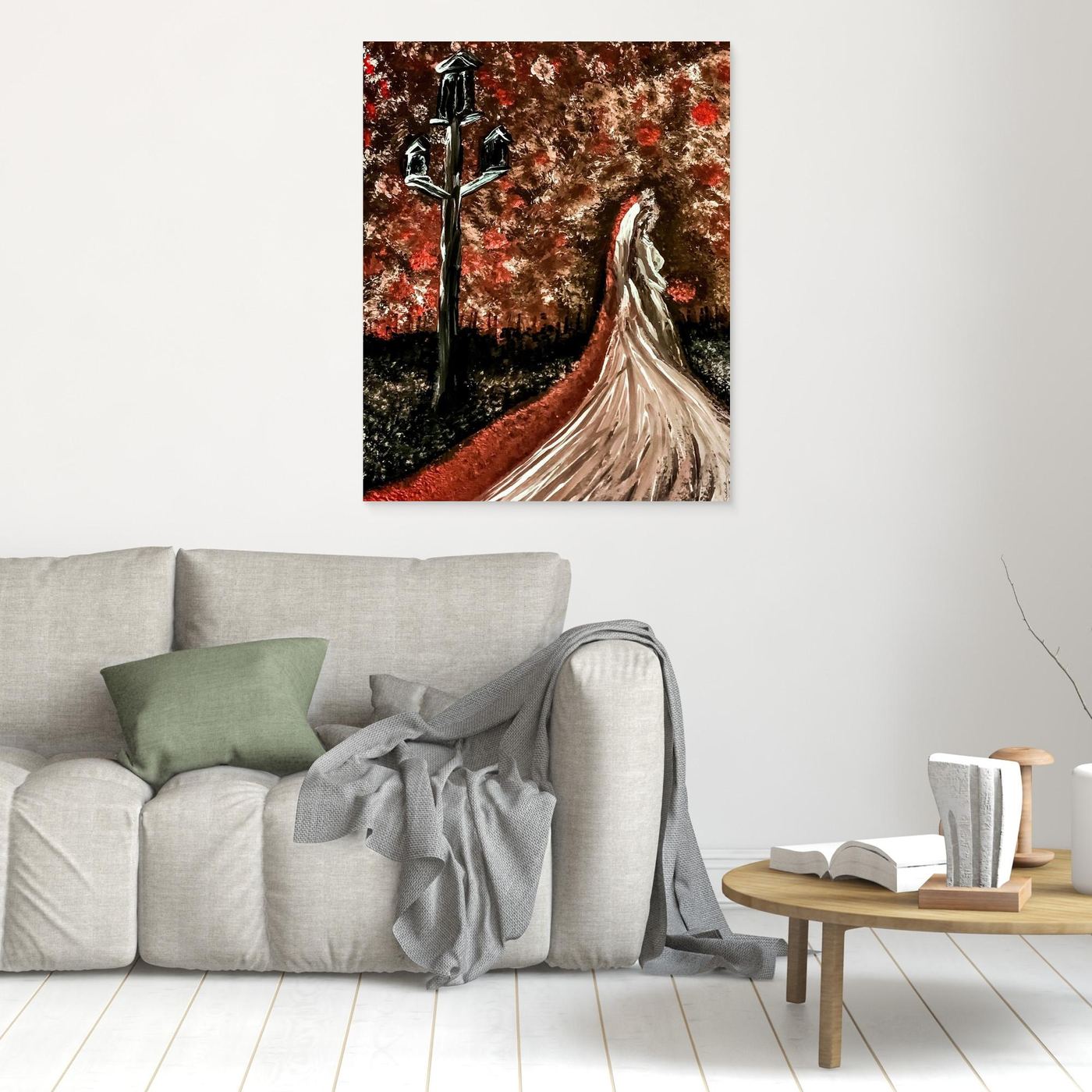 Authentic | Tyler Hilton - "Wandering Bride" (2016) - Acrylic on Canvas