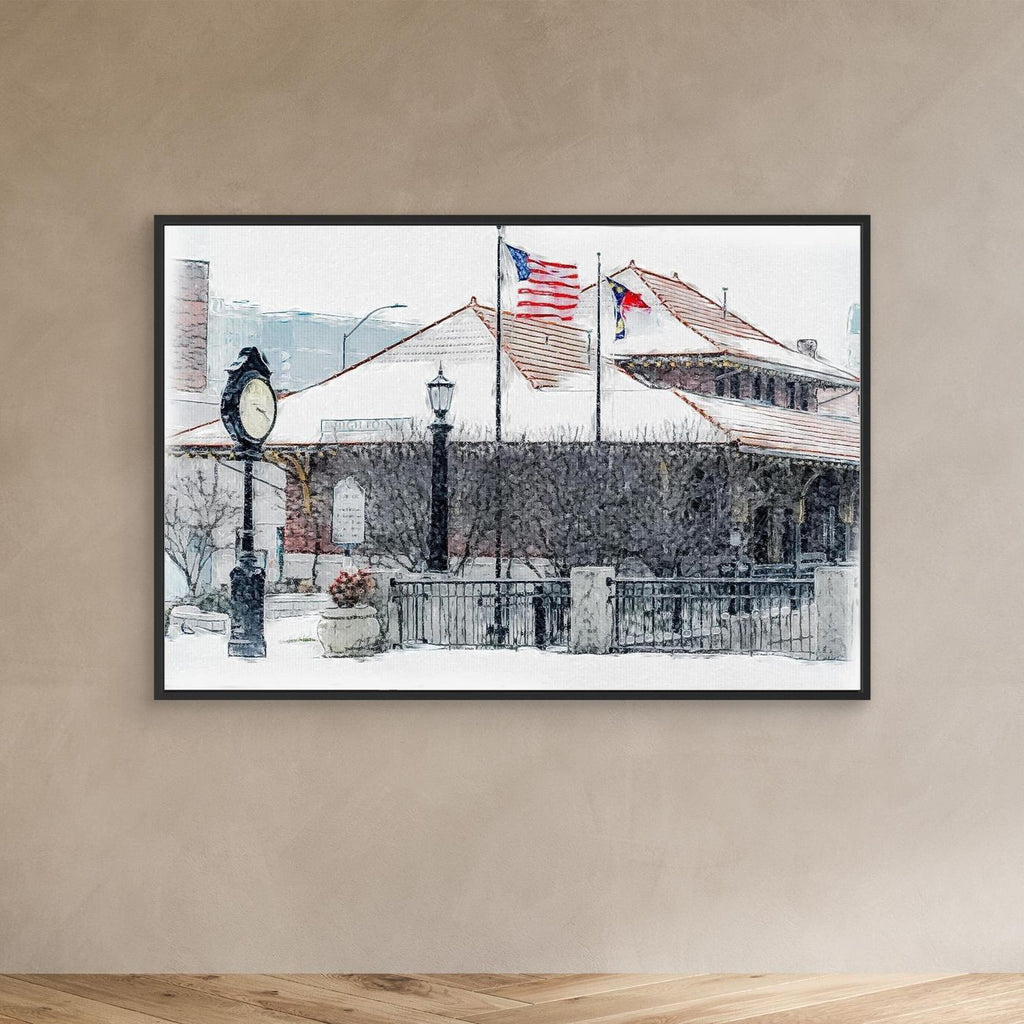 Travel | High Point Train Depot NC USA