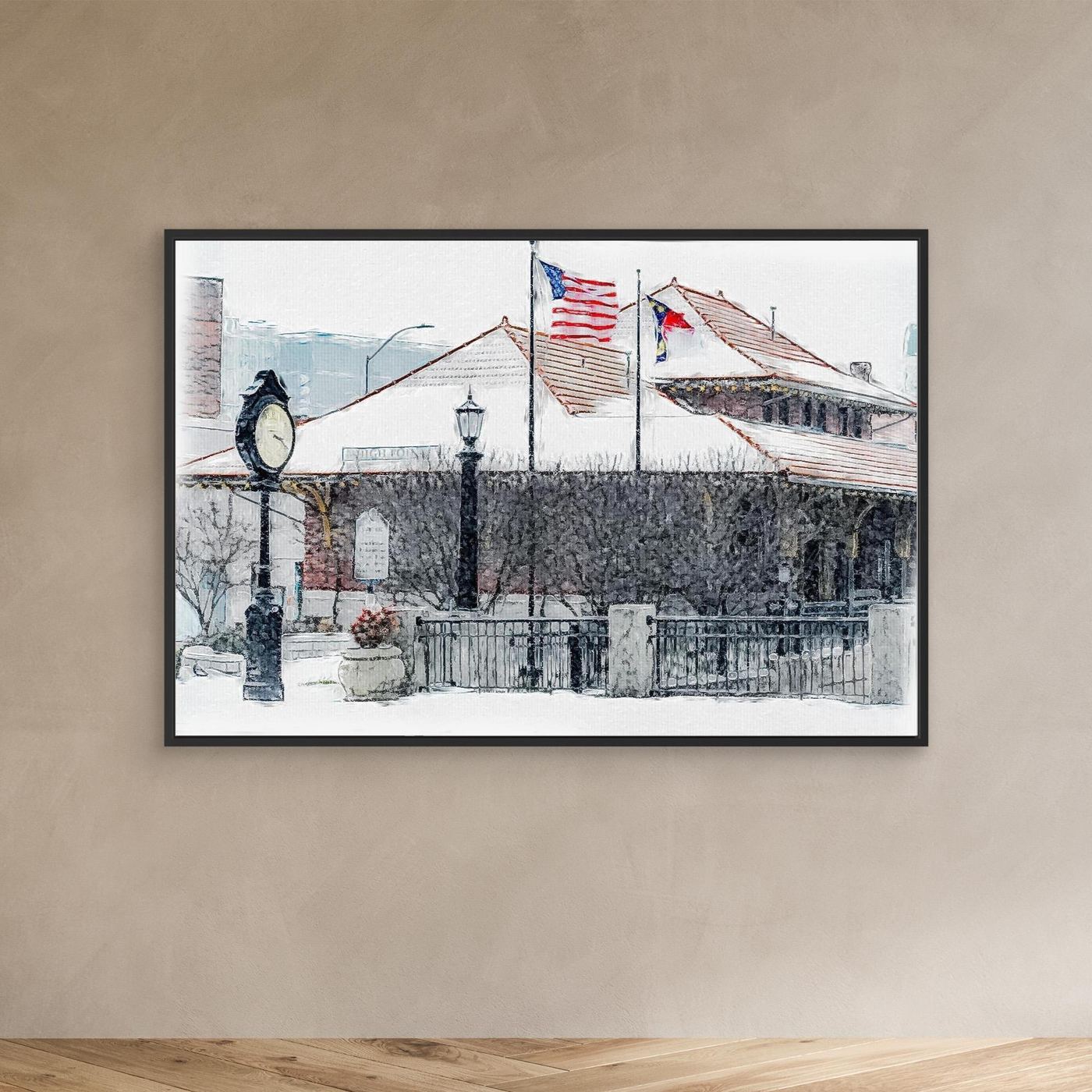 Travel | High Point Train Depot NC USA