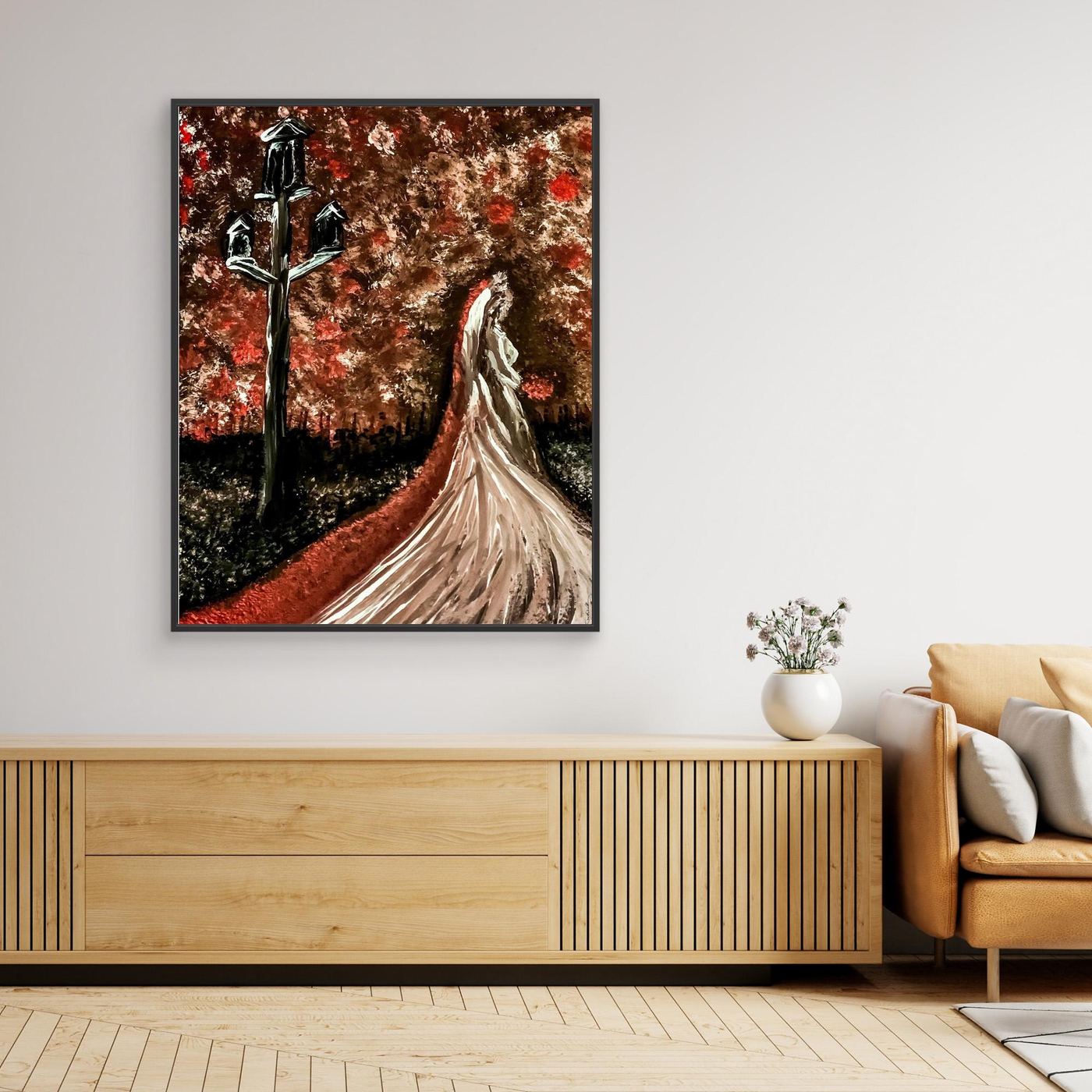 Authentic | Tyler Hilton - "Wandering Bride" (2016) - Acrylic on Canvas