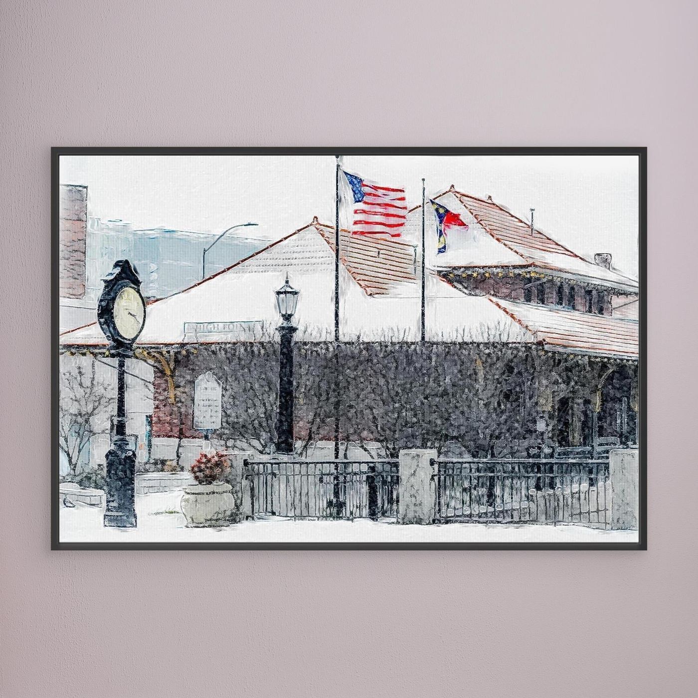 Travel | High Point Train Depot NC USA