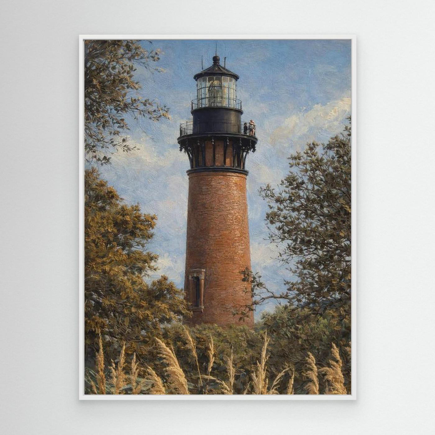 Currituck Beach Lighthouse NC USA - Canvas Print