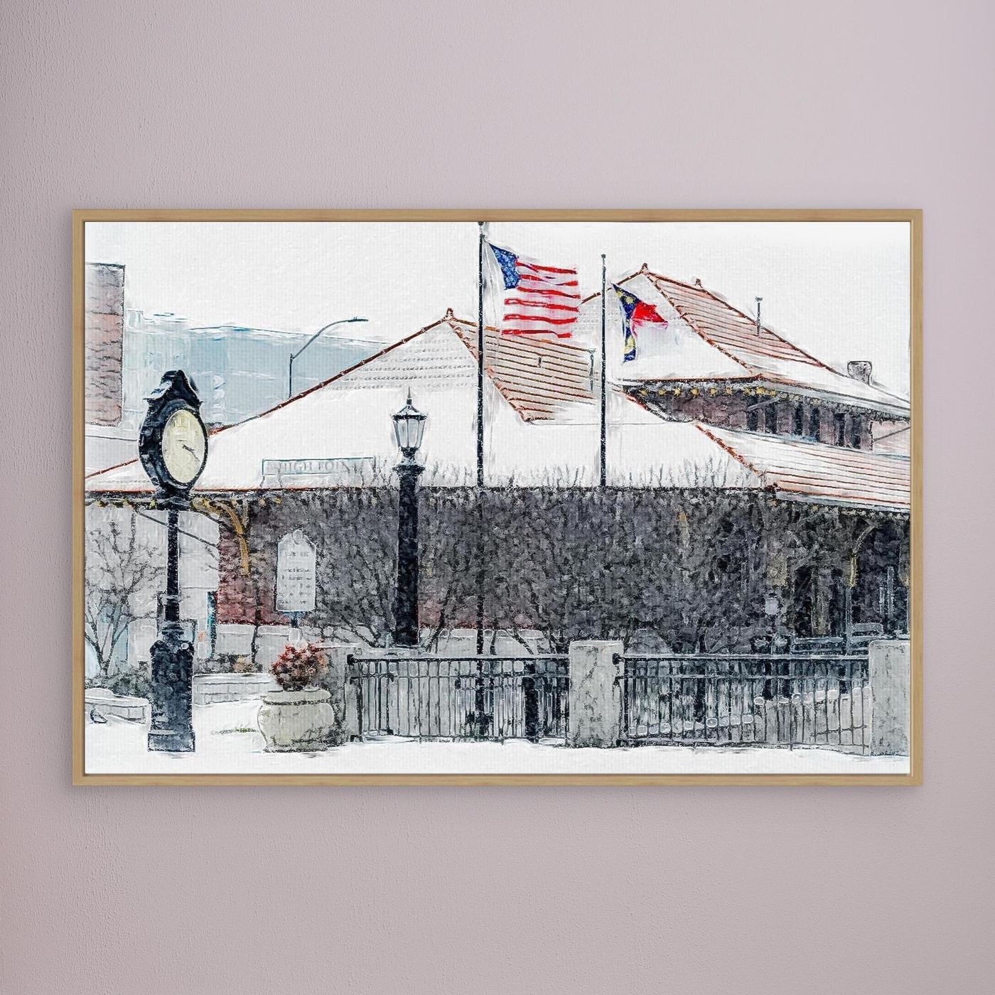 Travel | High Point Train Depot NC USA