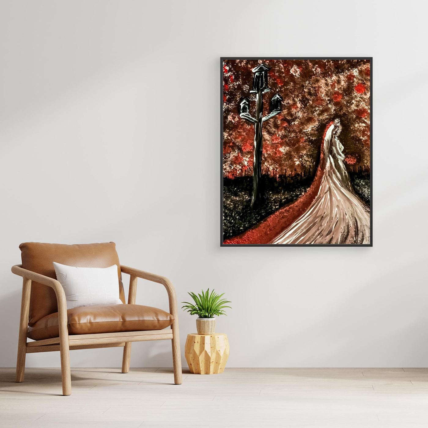 Authentic | Tyler Hilton - "Wandering Bride" (2016) - Acrylic on Canvas