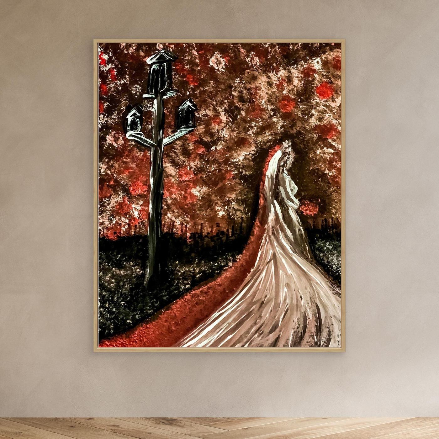 Authentic | Tyler Hilton - "Wandering Bride" (2016) - Acrylic on Canvas