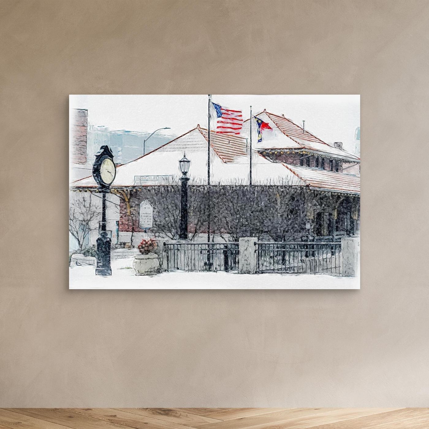 Travel | High Point Train Depot NC USA