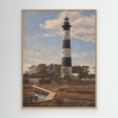 Bodie Island Lighthouse NC USA - Canvas Print