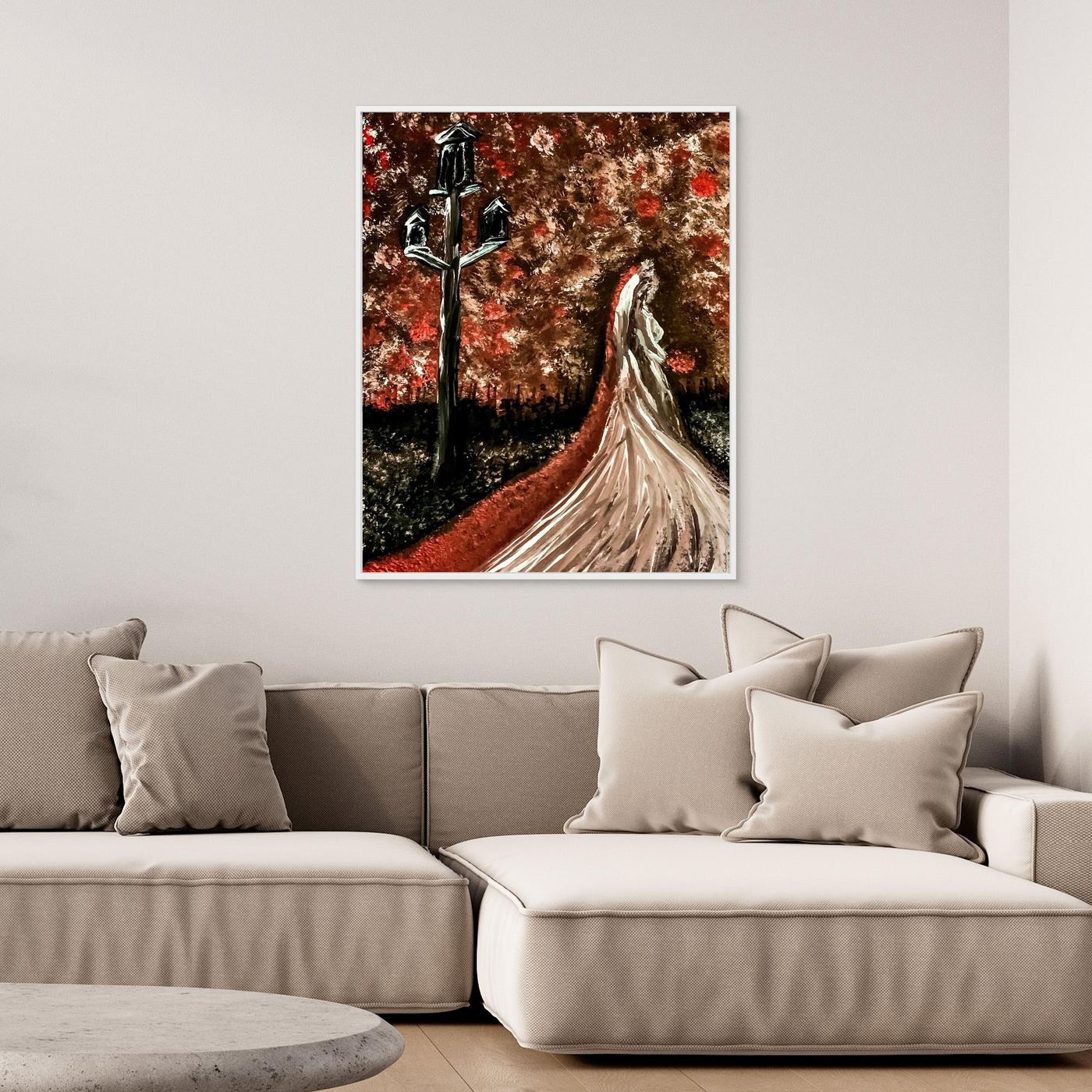Authentic | Tyler Hilton - "Wandering Bride" (2016) - Acrylic on Canvas