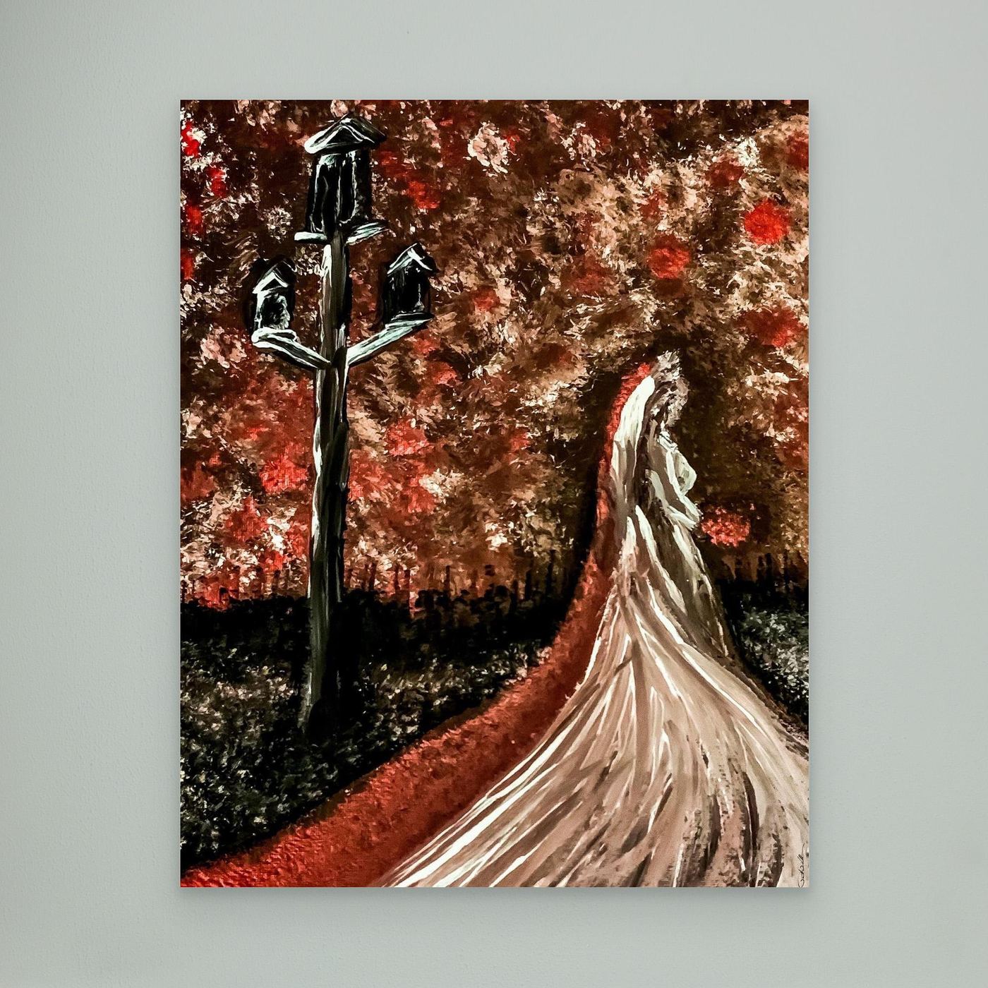 Authentic | Tyler Hilton - "Wandering Bride" (2016) - Acrylic on Canvas